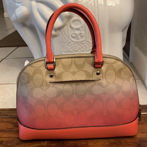 Coach Mini Sierra Satchel in Ombre Signature Canvas - Picture 2 of 13